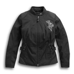 Women's Scroll Skull 3-in-1 Riding Jacket