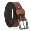 Women's 120th Pebble Snap On Buckle Belt