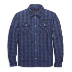 Men's Operative Flannel Riding Shirt Jacket