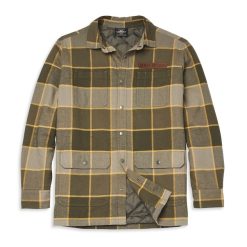 Men's 120th Vintage Plaid Shirt Jacket