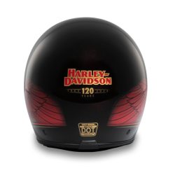 120th Anniversary Eagle H-D X14 SUN SHIELD 3/4 HELMET
