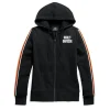 Women's Sleeve Stripe Hoodie