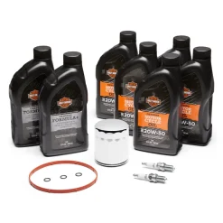 Twin Cam 20W50/Formula+ Tune Up Kit ?C Chrome Filter