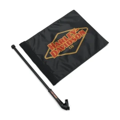 120th Anniversary Flag Kit ?C Tour-Pak/Saddlebag Mount