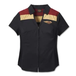 Women's 120th Anniversary Elemental Zip Front Shirt - Colorblocked