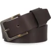 Men's 120th Pebble Snap On Buckle Belt