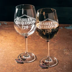 120th Anniversary Wine Glass Set of 2