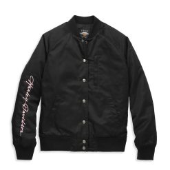 Women's Bar & Shield Bomber Jacket