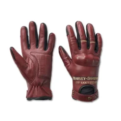 Women's 120th Anniversary Cycle Queen Leather Gloves