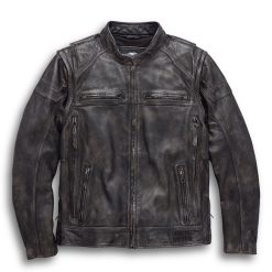 Men's Dauntless Convertible Leather Jacket