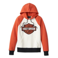 Women's Custom Colorblock Bar & Shield Pullover Hoodie